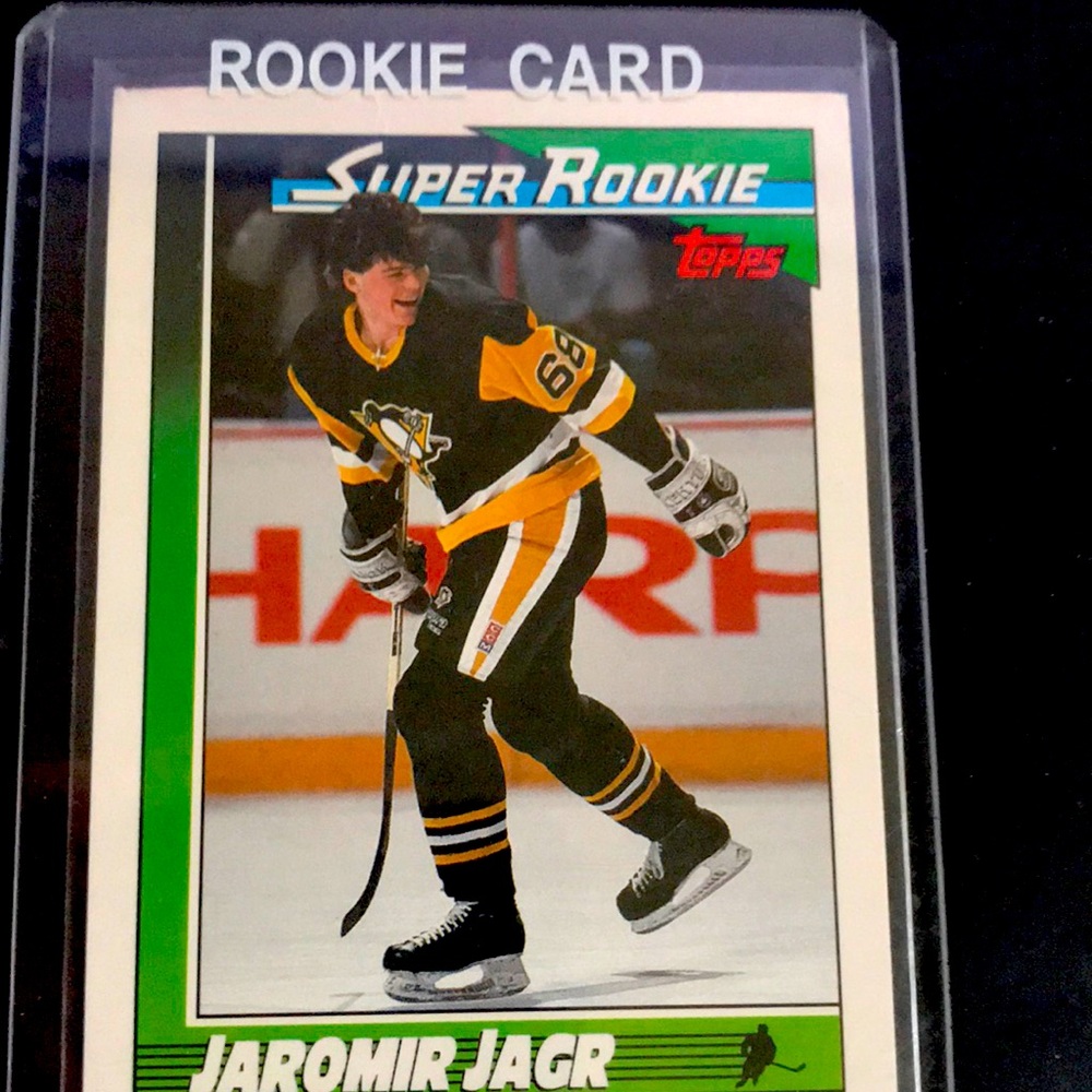 1991 Topps Jaromir Jagr Rookie Card